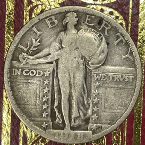 1918 Standing Liberty Quarter - XF - Picture 1 of 4