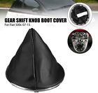 Gear Stick Shift Knob Gaiter Boot Cover Frame For Fiat 500C 2007-15 50295325