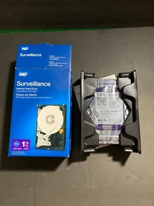 WD - Purple Surveillance 1TB Internal SATA Hard Drive for Desktops - Picture 1 of 8