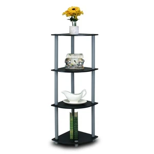 Furinno Turn-N-Tube Corner Display Rack Multipurpose Shelving Unit - Picture 1 of 1