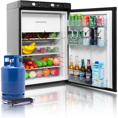 Casa rodante Smad refrigerador de gas de 3 vías 12 V/110 V nevera caravana cámper camión refrigerador Foto 1 de 4