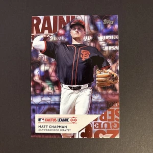 2025 Topps Series 1 - Training Grounds Matt Chapman #TG-25 - Picture 1 of 2