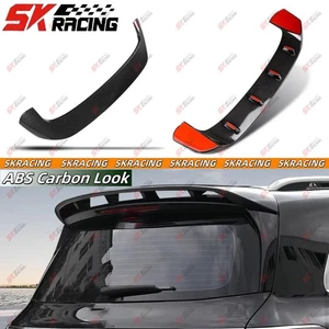 Se adapta a Benz GLS450 GLS580 GLS63 AMG ABS aspecto de carbono/alerón de techo trasero brillante - Imagen 1 de 16