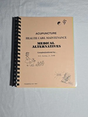 Animal Acupuncture Vet Qi Health Care Maintenance H.C. Gurney Book Pet Medicine - Image 1 of 4
