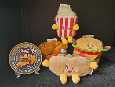 Brooklyn Bag Charm [Palomitas de maíz, hamburguesa, pretzel y perrito caliente] Foto 1 de 4