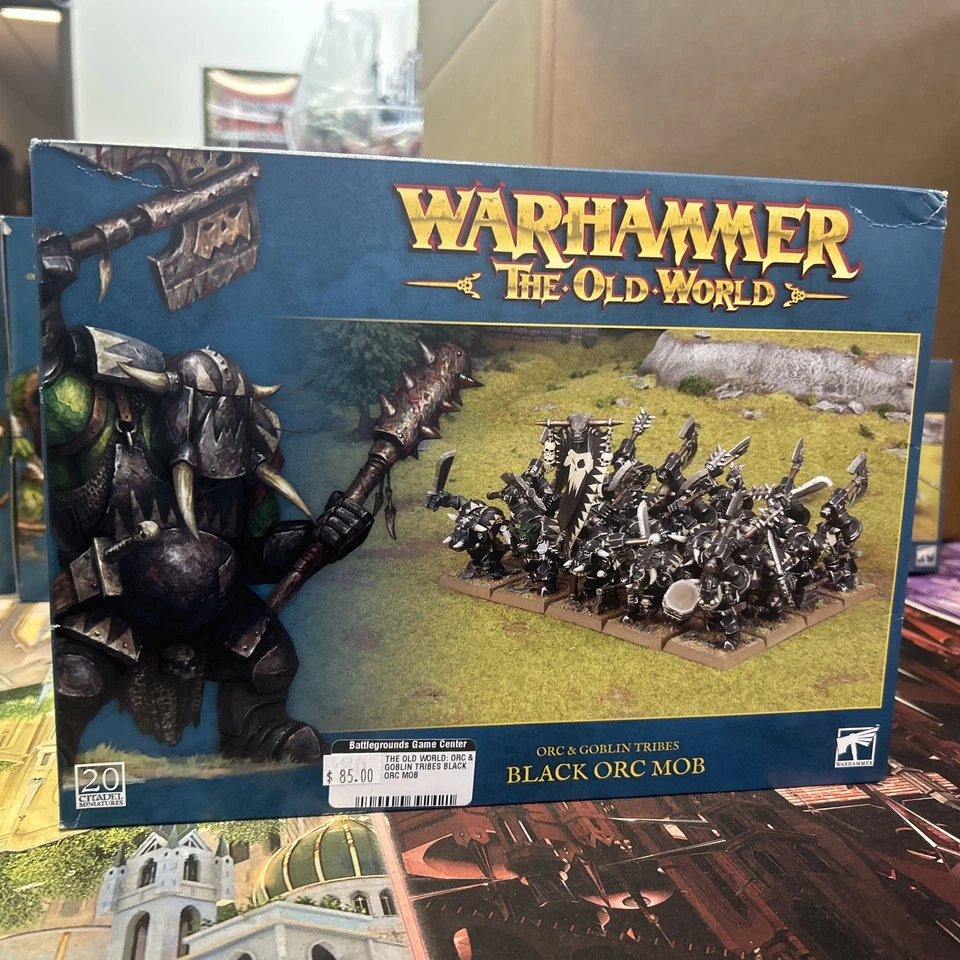 Warhammer: The Old World - Orc & Goblin Tribes - Black Ork Mob - Image 1 of 1