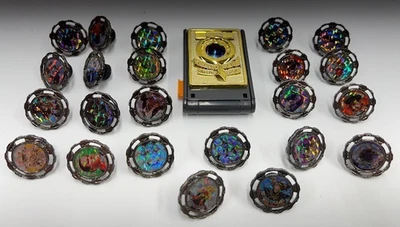 1993 Mighty Morphin Power Rangers Spin Fighters пусковая установка и 23 «серебряных» спиннера - Изображение 1 из 4