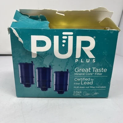 Pur Plus Great Taste Mineral Core Filter Replacement 3 Pack New Open Box - Image 1 of 4