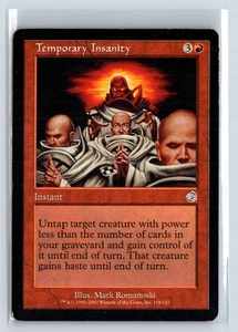 (2x) TEMPORARY INSANITY - Torment – MTG Magic the Gathering Card - Uncommon - Picture 1 of 6