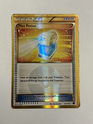 Pokemon TCG Max Potion Secret Rare 121/116 - Image 1 of 2