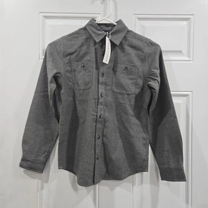 Janie & Jack Boys Shirt Button up Long Sleeve Size 10 Kids Gray  - Picture 1 of 4