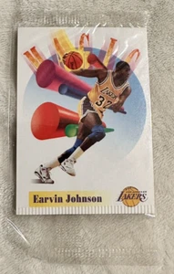 Tarjeta promocional Skybox Earvin Magic Johnson Always Showtime VHS 1991 original sellada - Imagen 1 de 2
