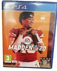 Madden Nfl 20 (Ps4 Game, 2019) Ea Sports American Football