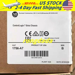 1756-A7 SER B ControlLogix 7 Slots Chassis 1756A7 Factory Sealed - Picture 1 of 3