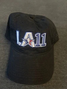 NBA All Star 2011 Hat OSFM Adjustable Black LA Ships Free - Picture 1 of 15