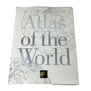 Hammond Atlas of the World by Hammond World Corporation 1995 Coffee Table Book - Picture 1 of 10