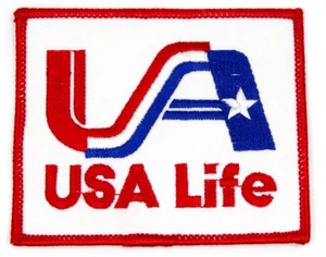 Vintage MINT USA Life UA Embroidered Patch - Picture 1 of 2
