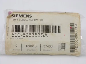 Interruptor llave módulo Siemens 500-696353SA TSM-1 nuevo - Imagen 1 de 3