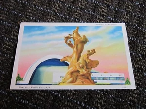 Chester Beach Sculptor Sculpture Art Deco Vintage Postcard 1930s Gorgeous Unused - Picture 1 of 4