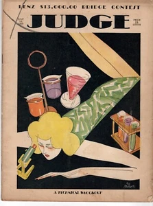Vintage Judge Magazine July 13, 1929 ~ A Technical Knockout ~ 2/3 - Picture 1 of 1