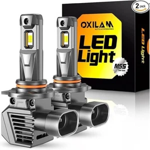 OXILAM 9012 M5S Bulb, 30000 Lumens 800% Brighter, 6500K White Hir2 Replacement - Picture 1 of 7