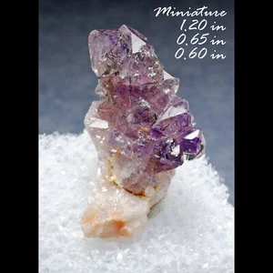 AMETHYST MIT GOETHIT MINERALIEN KRISTALLE EDELSTEINE - THN - Bild 1 von 1