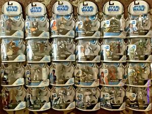 NEW Star Wars Figures 3.75” 2006 - 2008 SAGA / 30th / Clone Wars Variety MIB