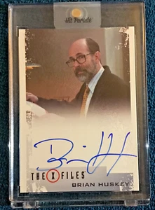 Autógrafo de Brian Huskey de las temporadas 10 y 11 de The X-Files como Reggie Murgatroyd (L) casi nuevo - Imagen 1 de 3