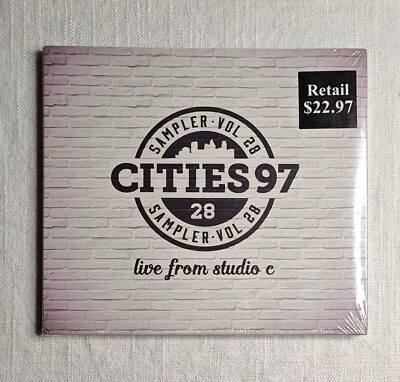 Cities 97 Sampler Live from Studio C - Volume 28 CD 2016 Brand New  - Image 1 of 2