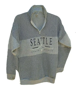 Vintage Magic Brand Seattle Space Needle Sweatshirt Herren Größe M Grau - Bild 1 von 5