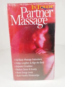 In Touch Partner Massage VHS Lauren Laughlin InTouch Full Body Instructions NEW - Picture 1 of 3