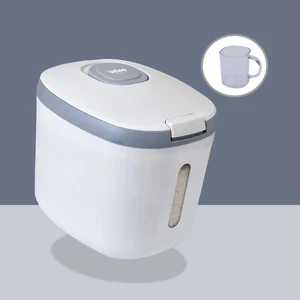5 kg luftdichter Vorratsbehälter für Reis große Mehlbox Reisspender mit Tasse DE - Bild 1 von 34