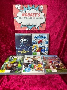 DVD Collection Kids Movie Bundle 5 Separate Movies All Complete Region 4 - Picture 1 of 8