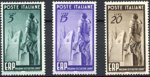 [81.493] Italia 1949: ERP - Buen conjunto de estampillas MNH muy finas - $155 - Imagen 1 de 1