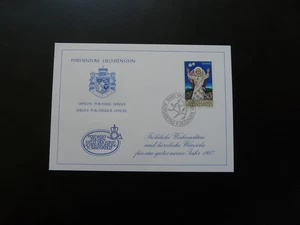 Christmas FDC card Liechtenstein 1986 - Picture 1 of 1