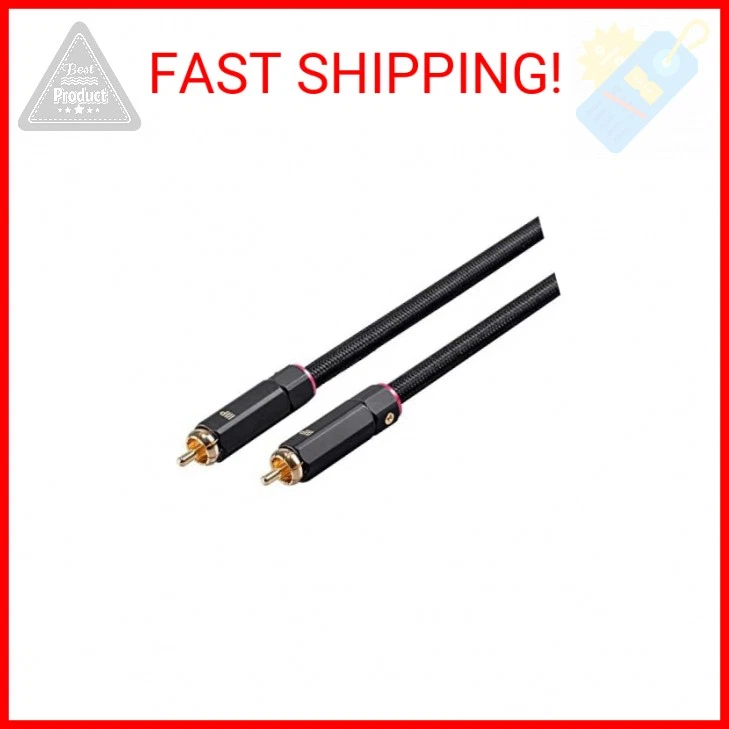 Monoprice Serie Onix Digital Coaxial Audio/Video Subwoofer RCA Cable Clasificado CL2, Foto 1 de 2