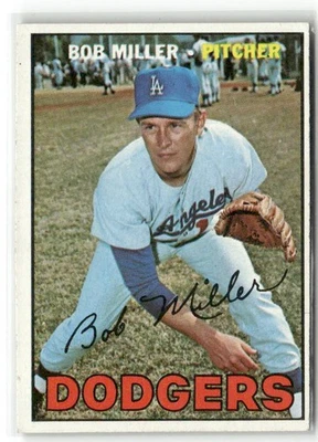 Topps #461 1967 Bob Miller Foto 1 de 2