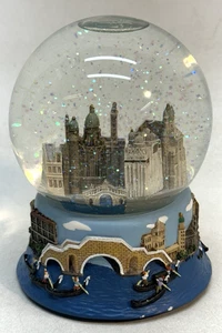 VENEZIA, ITALIA Musical Snow Globe Plays O Sole Mio By Three Jays Imports JJJ - Foto 1 di 17