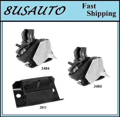Montaje de motor y transmisión 3 piezas apto para Cadillac Escalade 2007-2014, Escalade ESV 6,2 L 2x2 Foto 1 de 4