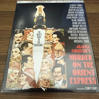 Murder On The Orient Express (1974) - 4K UHD Blu-ray - New Sealed -Albert Finney - Image 1 of 2