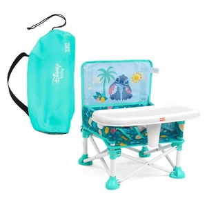 Disney Stitch Pop 'N Sit Tragbare Sitzerhöhung, Indoor/Outdoor, Bodensitz mit Tablett - Bild 1 von 12
