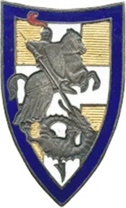 Etat Major des Forces Mobiles du LEVANT, croix blanche, D.Ber.Dép.(2664) - Imagen 1 de 2