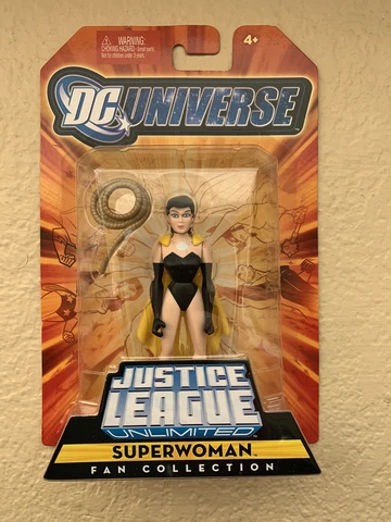 JUSTICE LEAGUE UNLIMITED * SUPERWOMAN *  action figure FAN COLLECTION 2008 Cover