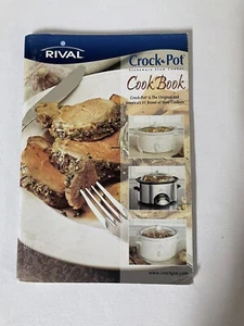 Vintage Rival Crock Pot Cookbook Stoneware Slow Cooker 2001 Booklet Retro Recipe - Picture 1 of 7