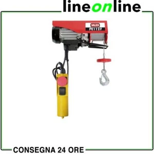 Paranco Elettrico Valex PE112F per sollevamento carichi fino a 100kg - Argano... - Foto 1 di 3