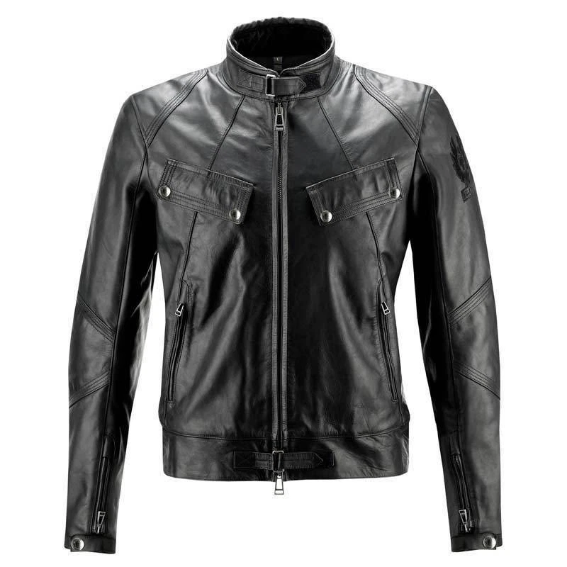 Belstaff Harewood Blouson Classic Leather Motorcycle Motorbike Jacket RRP £695 - Image 1 of 1