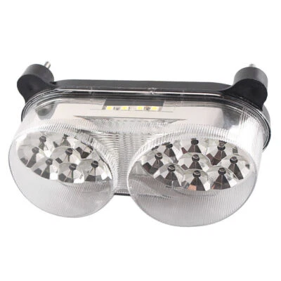 Integrated LED W/Taillight Turn Signal Clear Lens Fit Kawasaki Ninja ZX9R 98-03 Foto 1 de 4