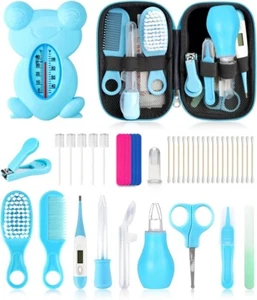 Baby Grooming and Healthcare Kit, Portable Baby Safety Care Set with Hair Brush - Picture 1 of 5