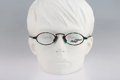 Robert Rudger 1130 145 08, Vintage 90s colorful oval eyeglasses frames NOS - Image 1 of 4