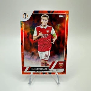 2022-2023 Topps UEFA Club Competitions Inferno Foil #88 Martin Ødegaard - Picture 1 of 2
